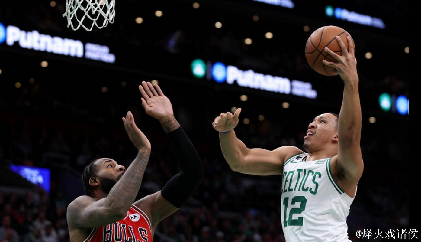 塔图姆35+14助绿军7连胜击败公牛 活塞大比分战胜步行者